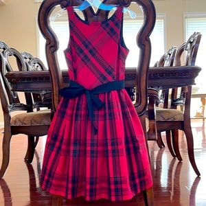 Ralph Lauren, plaid dress, size 10